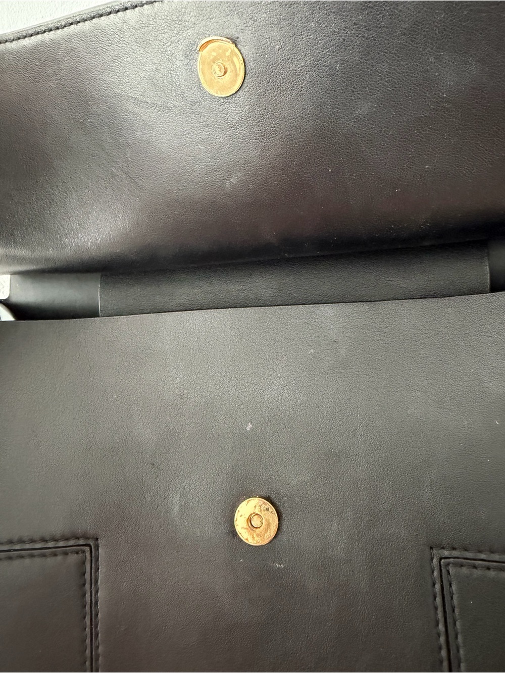 Tory Burch Black Leather Structured Back Pack Handbag - Picture 8 of 13